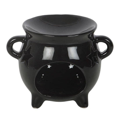 Chaudron « Breuvage des sorcières » — brûle-parfum et chauffe‑cire