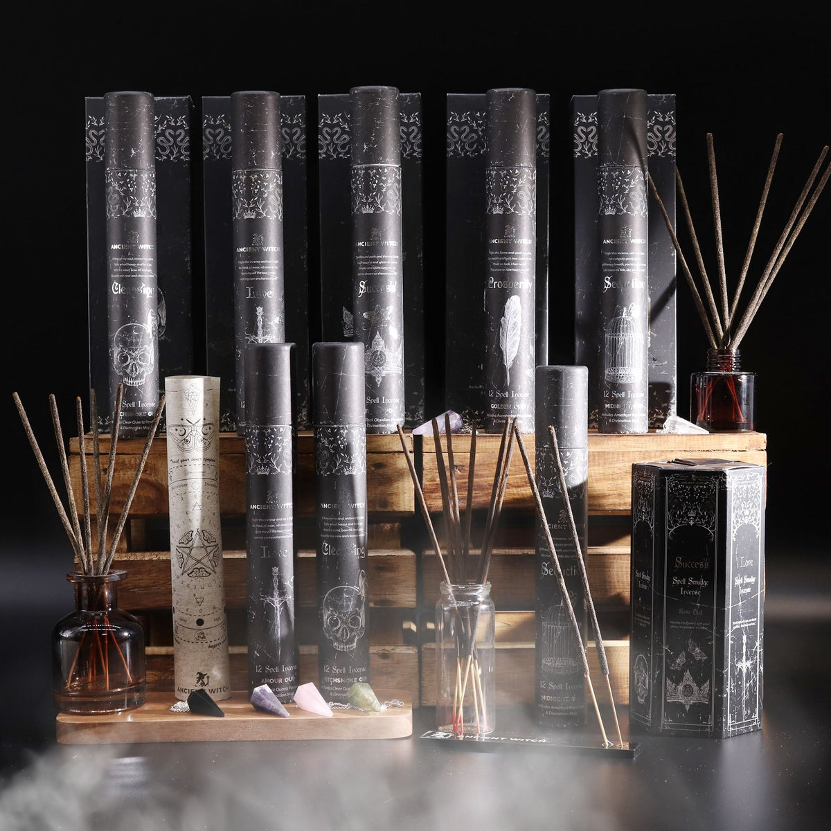 Encens avec pendule