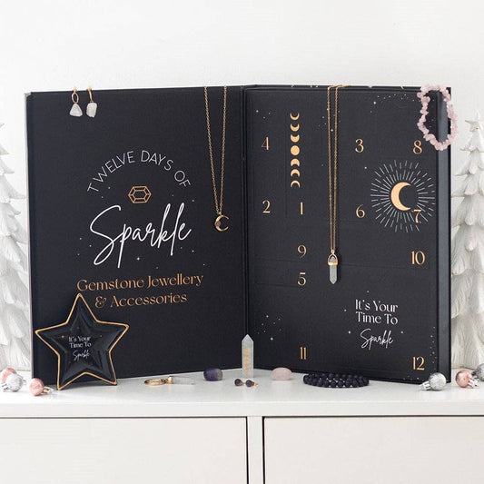 Calendrier de l'Avent de 12 jours — bijoux en cristal
